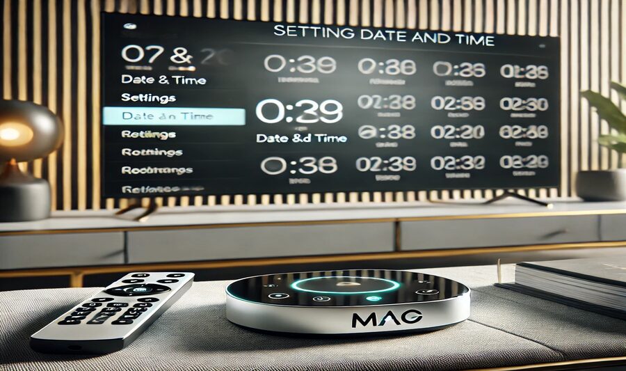 How to Set Date and Time on MAG